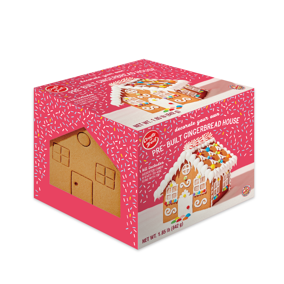 Pre-Built Gingerbread House