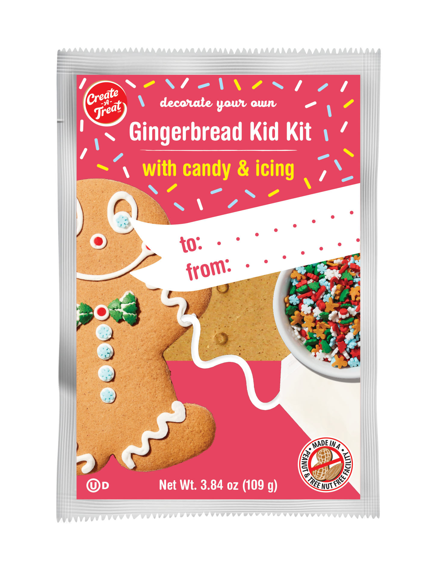 Decorate Your Own Gingerbread Kid Kit, 1PK