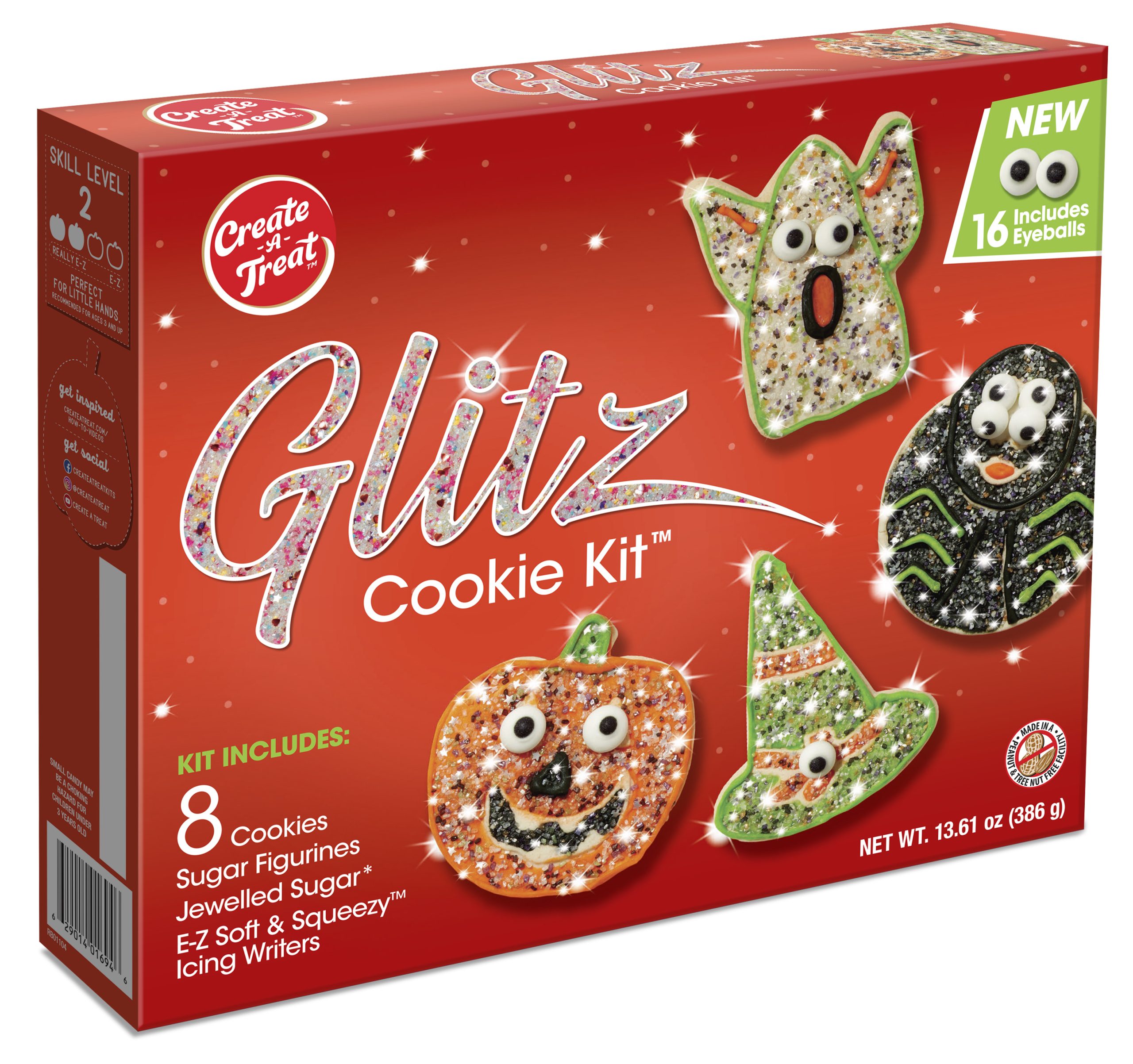 Glitz Cookie Kit™ Halloween, 8ct