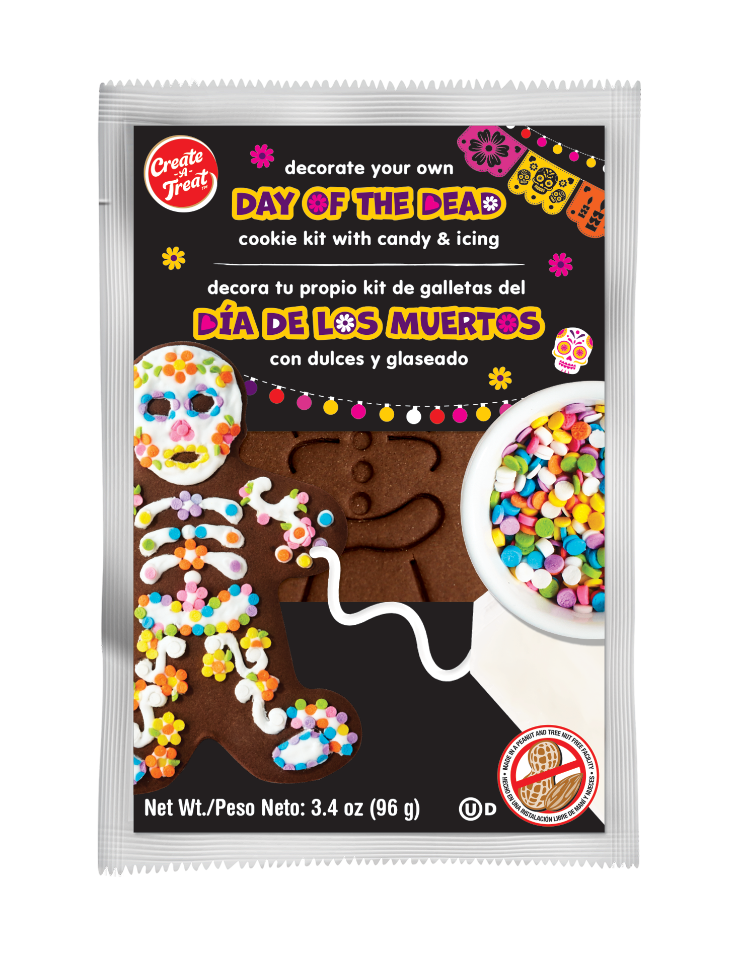 Day of the Dead Cookie Kit, 1PK/ Dia de los Muertos